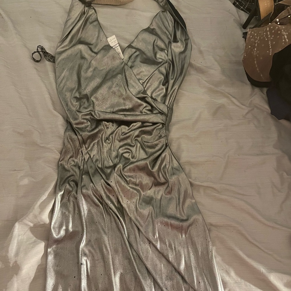 Silver dress size 8